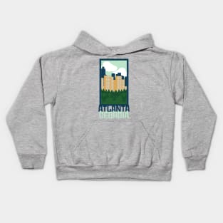 Atlanta Skyline T-Shirt Kids Hoodie